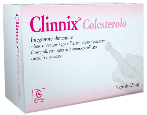 CLINNIX-COLESTEROLO 60CPS - Lovesano