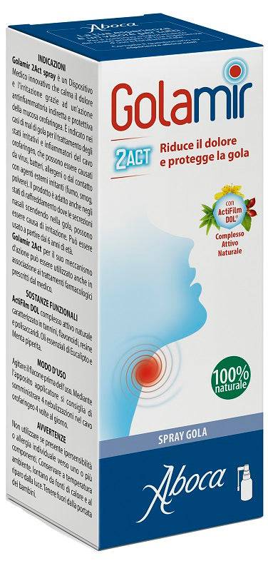GOLAMIR 2ACT SPRAY 30ML N/ALCOOL - Lovesano