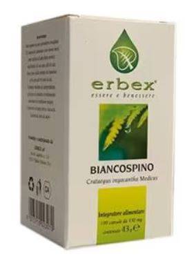 BIANCOSPINO 100CPS 430MG ERBEX - Lovesano