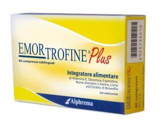 EMORTROFINE PLUS 40CPR - Lovesano