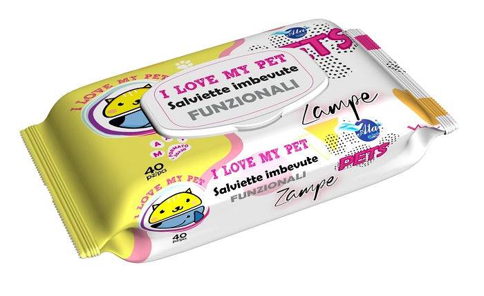 A+CURE Pet Funz.Salv.Zampe40pz - Lovesano