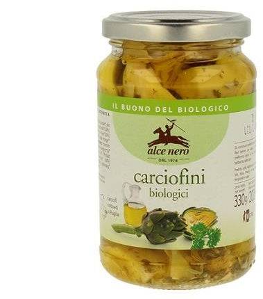 ALCE NERO Carciofini Sott'Olio 330g - Lovesano