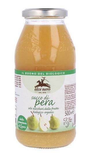 ALCE NERO Succo 100% Pera Bio 500ml - Lovesano