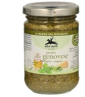 PESTO GENOVESE BIO 130G - Lovesano
