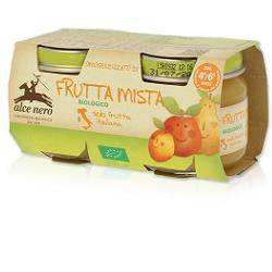 ALCE NERO Omo Frutta Mista 2x80g - Lovesano