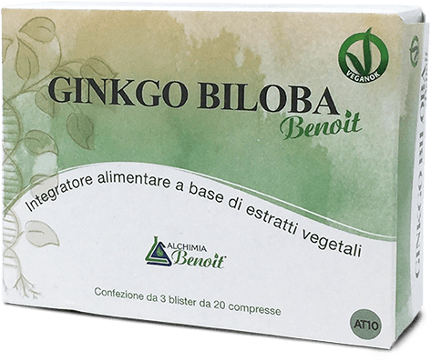 GINKO BILOBA BENOIT 60CPR - Lovesano