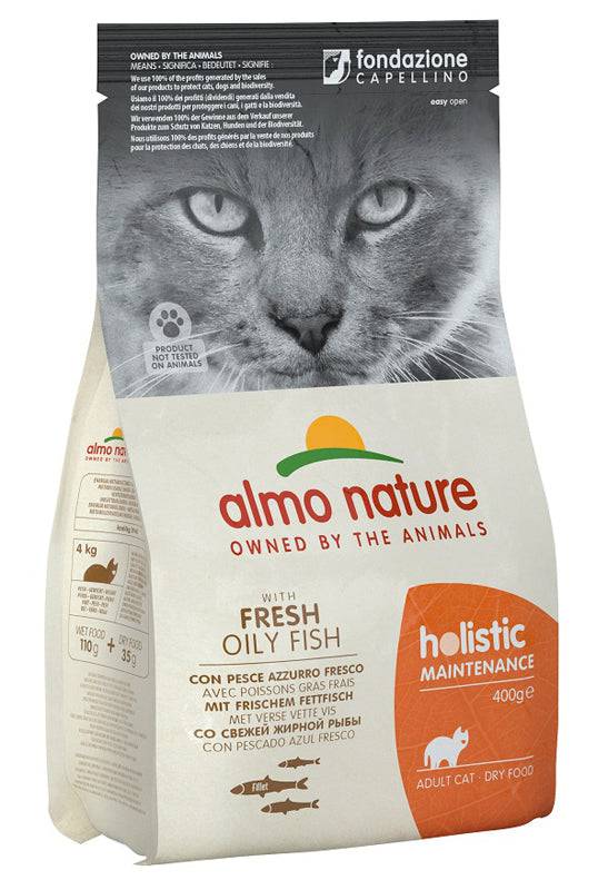 ALMO CAT HOLISTIC 400 GR PESCE - Lovesano
