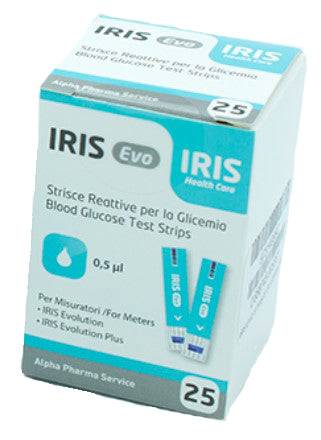 IRIS EVO STRISCE GLICEMIA 25PZ - Lovesano