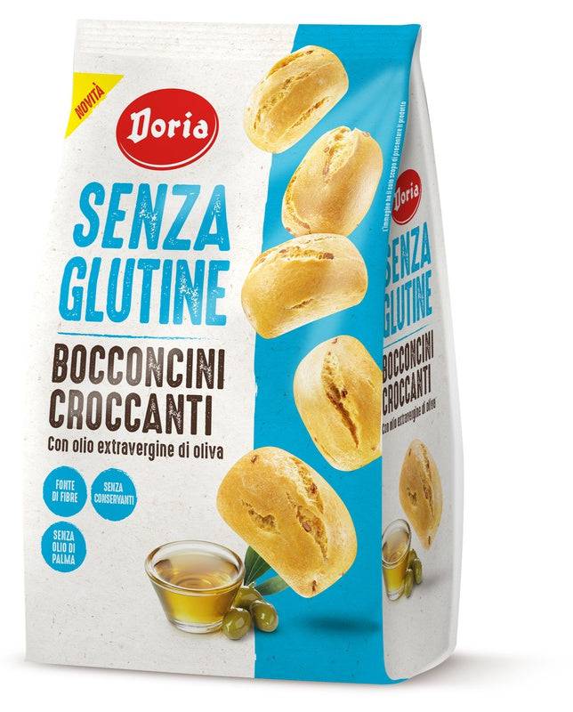 DORIA Bocconcini Croccanti S/G 150g - Lovesano
