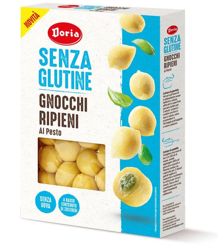 DORIA GNOCCHI RIP PESTO 400G - Lovesano