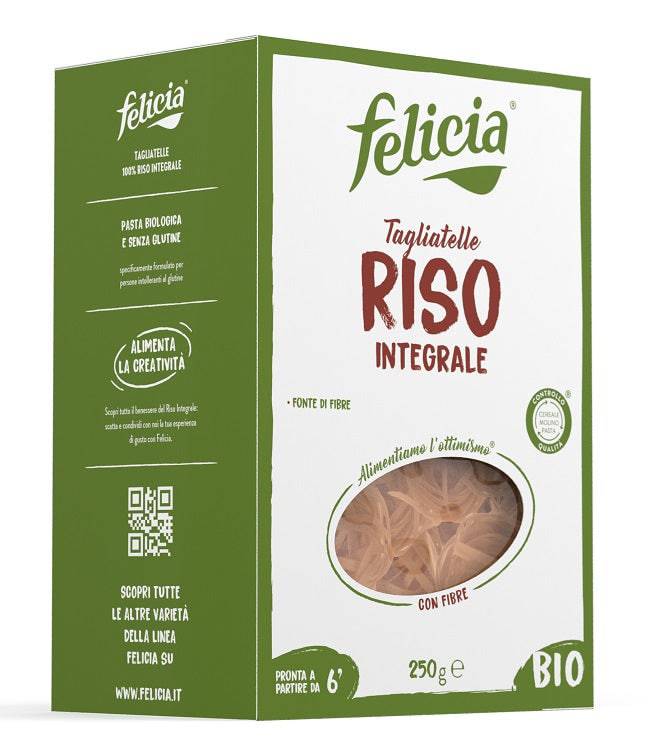 FELICIA BIO Pasta Riso Integr.Tagliatelle 250g - Lovesano