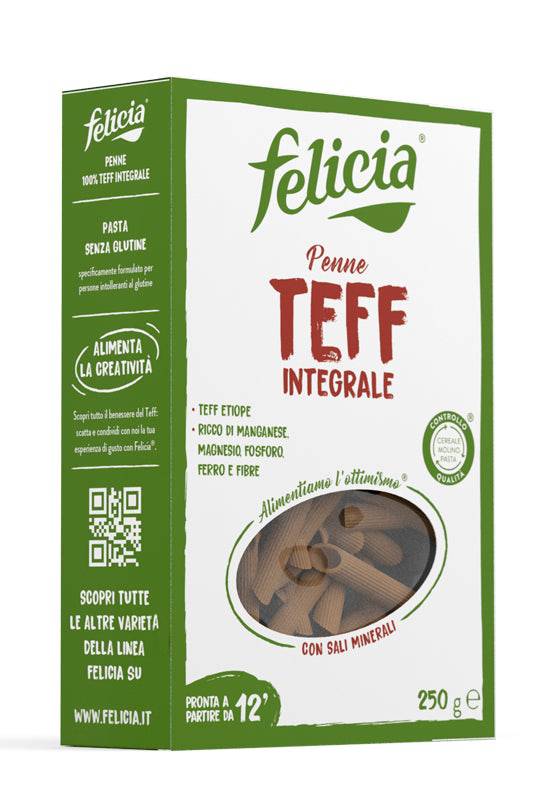 FELICIA BIO Penne Integrali con Farina di Teff 250g - Lovesano
