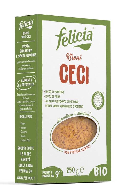 FELICIA BIO Risoni Ceci 250g - Lovesano