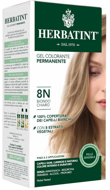 HERBATINT 8N BIONDO CHIARO 135ML - Lovesano