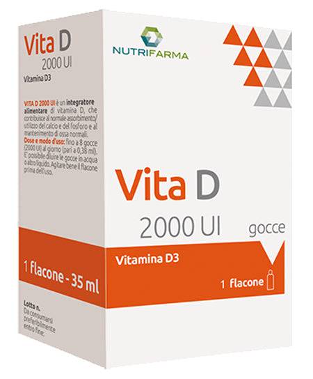 VITA D 2000UI GOCCE 35ML - Lovesano
