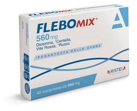 FLEBOMIX 560MG 40CPR - Lovesano