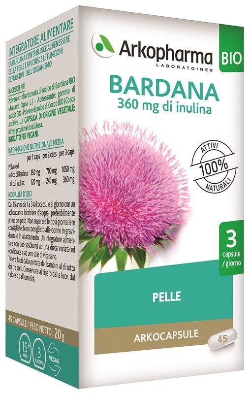 ARKOCAPSULE BARDANA 45CPS - Lovesano