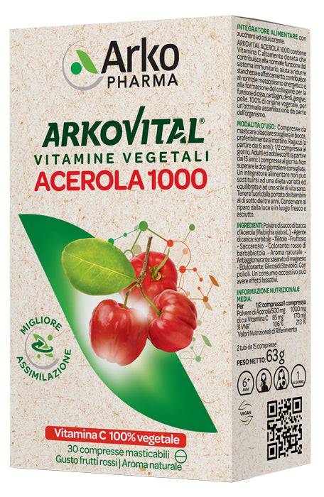 Arkovital Acerola 1000 30cpr - Lovesano