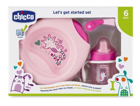 CH SET PAPPA 6M+ ROSA C/CUCCH - Lovesano