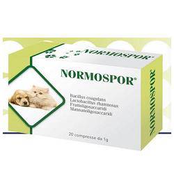 NORMOSPOR 20CPR 1G VET - Lovesano