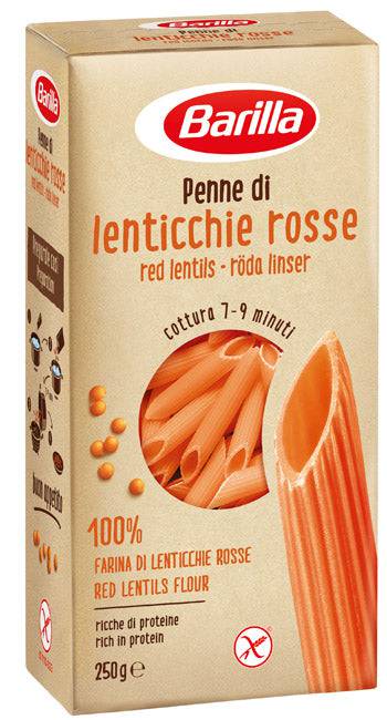 BARILLA PENNE LENTIC ROS 250G - Lovesano