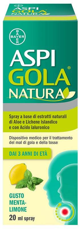 ASPI GOLA NAT SPRAY 20ML LIM/MEN - Lovesano