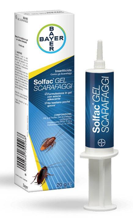 Solfac Gel Scarafaggi 20g - Lovesano