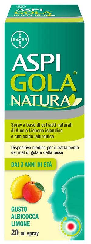 ASPI GOLA NATURA SPRAY ALB/LIM - Lovesano