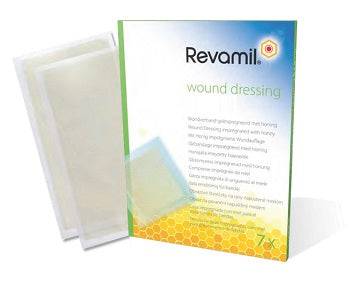 REVAMIL GARZA MED 10X20CM 5PZ - Lovesano