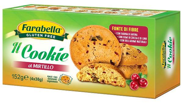 FARABELLA Cookie Mirtillo 4pz 152g - Lovesano