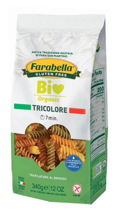 FARABELLA BIO Pasta Fusilli Tricolori - Lovesano