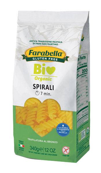 FARABELLA BIO Pasta Spirali 340g - Lovesano
