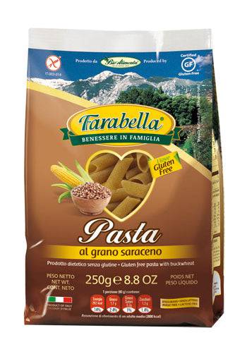 FARABELLA Pasta Penne Lisce Grano Saraceno 250g - Lovesano