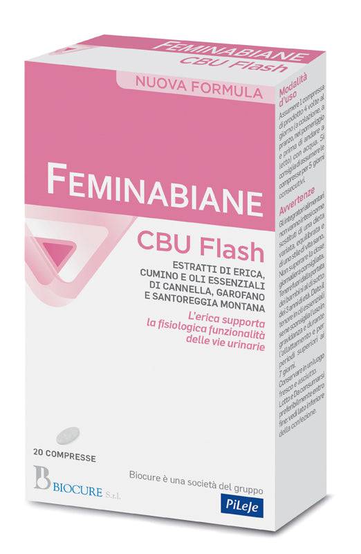 FEMINABIANE CBU FLASH 20CPR NF - Lovesano