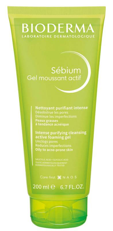 SEBIUM GEL MOUSSANT ACTIF 200ML - Lovesano