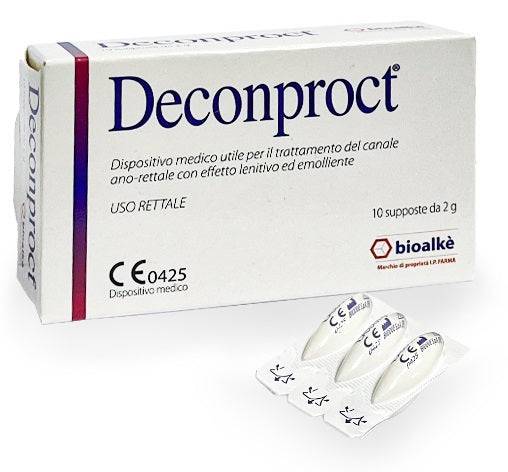 DECONPROCT SUPPOSTE 10PZ - Lovesano