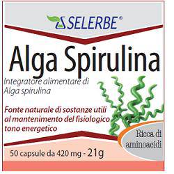 SELERBE SPIRULINA ALGA 50CPS - Lovesano