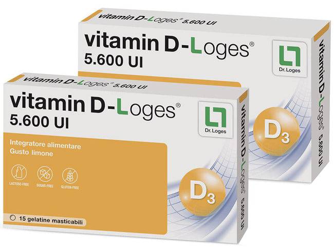 VITAMIN D-LOGES 30GEL-TABS - Lovesano
