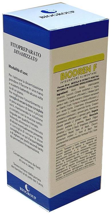 BIODREN F GTT 50 ML - Lovesano
