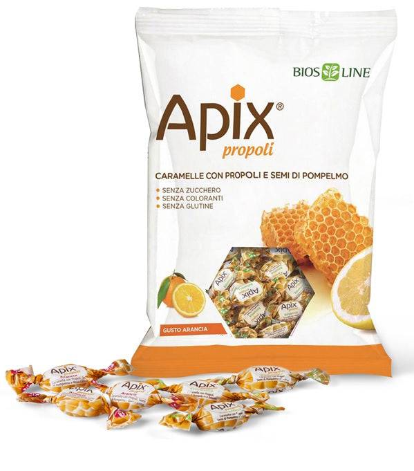 APIX CARAMELLE ARANCIA 50G - Lovesano