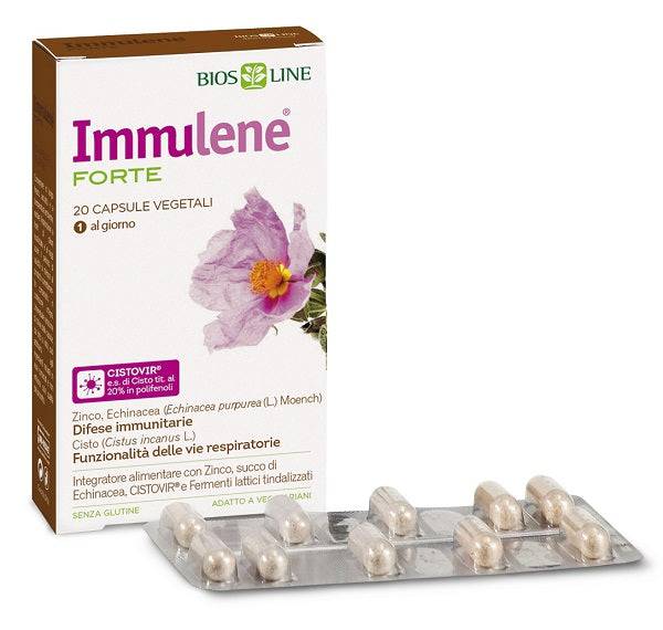 IMMULENE FORTE 20CPS BIOSLINE - Lovesano