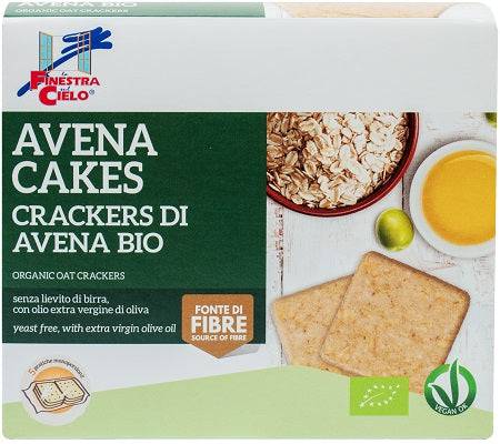 CRACKERS AVENA 250G BIO - Lovesano