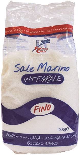 FINESTRA SUL CIELO Sale Integrale Fino Marino 1Kg - Lovesano