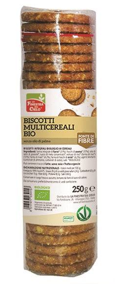 BISCOTTI MULTICEREALI 250G - Lovesano