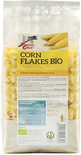 CORN FLAKES 375G BIO - Lovesano