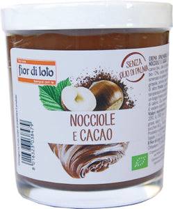 CREMA CACAO/NOCCIOLA BIO 200G - Lovesano