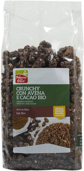 CRUNCHY AVENA CACAO 375G BIO - Lovesano