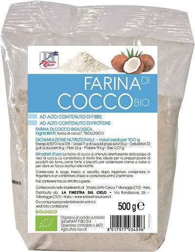 FARINA COCCO BIO 500G - Lovesano