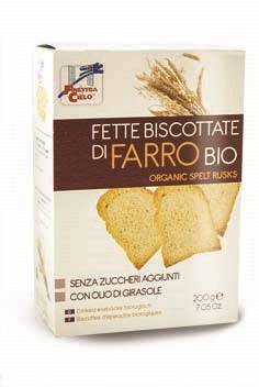FETTE BISCOTTATE FARRO200G BIO - Lovesano