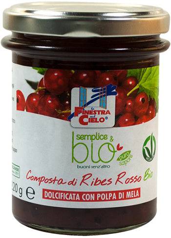 FINESTRA SUL CIELO Composta Ribes Rosso 320g - Lovesano